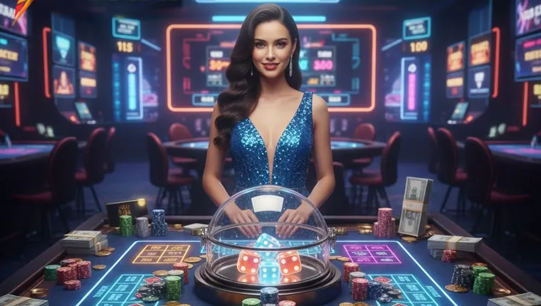 AP Gaming logo and live casino games at 8k8.